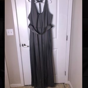 Vera Wang David’s Bridal Gray Prom Gown